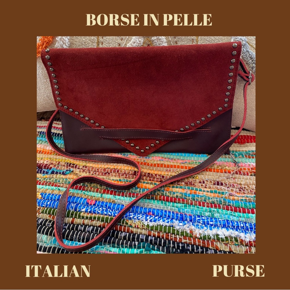Borse In Pelle Genuine Leather (Made In Italy)